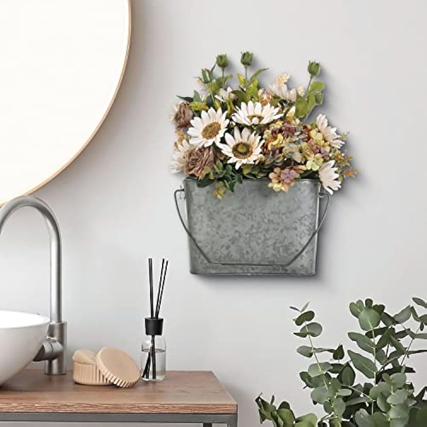 Distressed‑Metal Wall Organizers