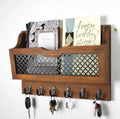 16×12 Inch Farmhouse Wall Key & Mail Organizer