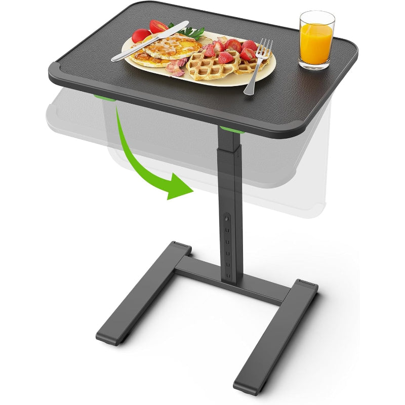 Rolling Adjustable TV Tray Table