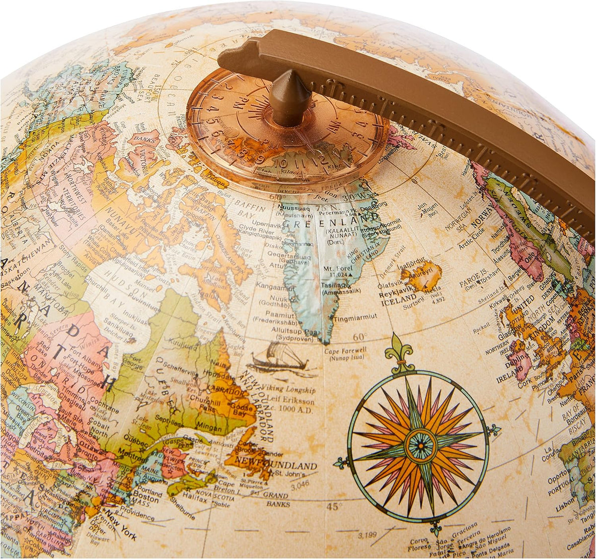 Antique English, 9-Inch Diameter