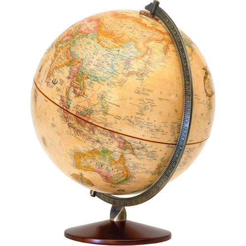12‑Inch 3D Raised Relief Antique Globe